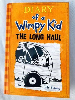 Diary of a Wimpy Kid The Long Haul by Jeff Kinney Hardback Book